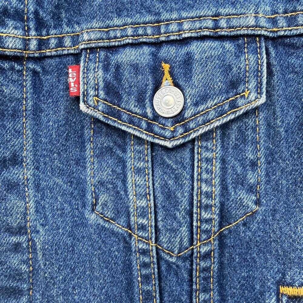 Levi's Denim Jean Jacket Women's M or M/S Classic Trucker Jacket EUC - Picture 3 of 9